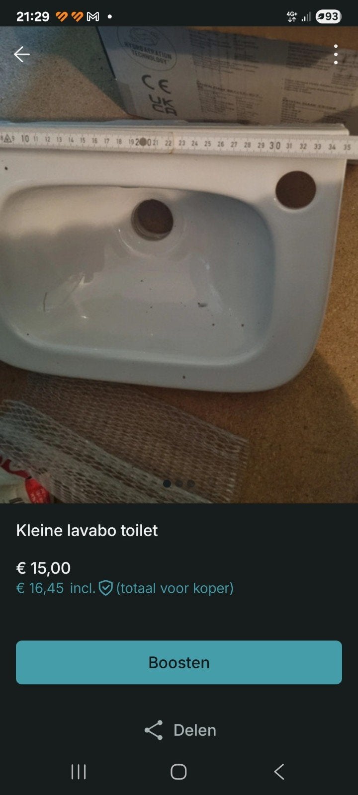 Petit lavabo, neuf, Bricolage & Construction, Sanitaire, Enlèvement, Toilettes