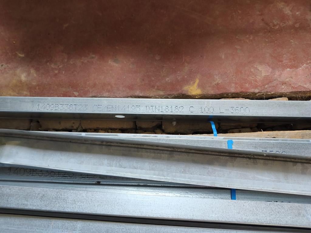 U + C profielen voor wanden gyproc..., Doe-het-zelf en Bouw, Metalen, Ophalen