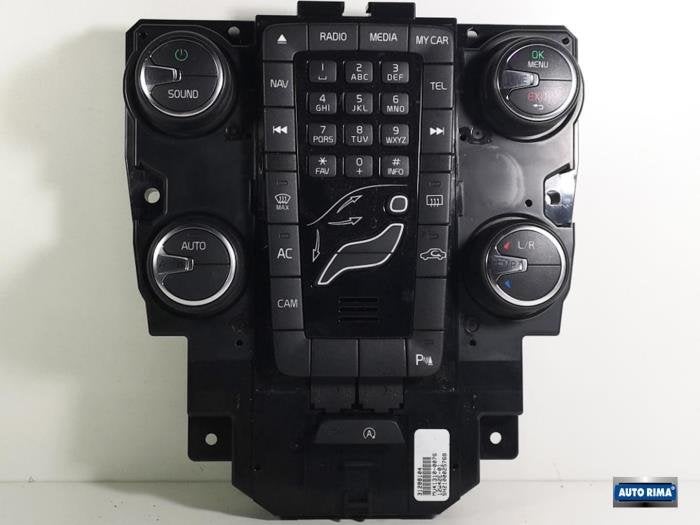 Panneau de commandes chauffage d'un Volvo V40, -, 3 mois de garantie, Utilisé, -