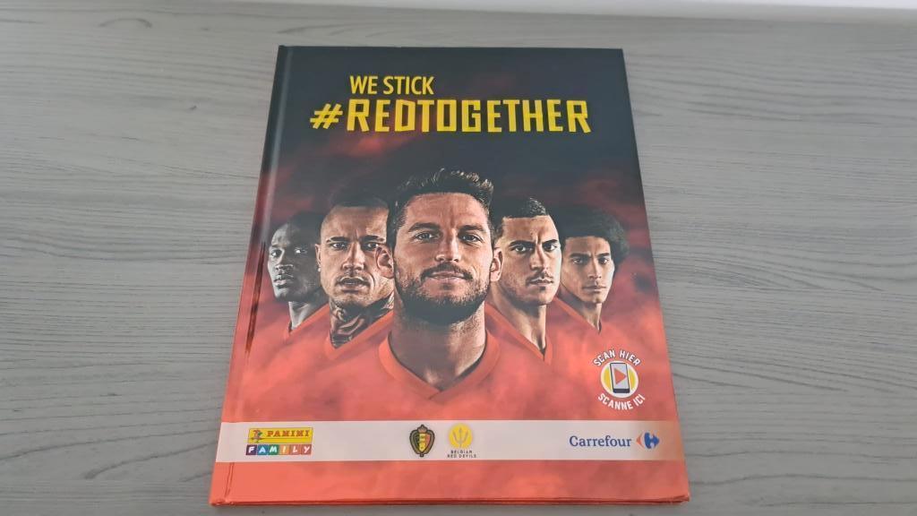 Panini albums Rode Duivels, Verzamelen, Ophalen of Verzenden, Zo goed als nieuw, Poster, Plaatje of Sticker