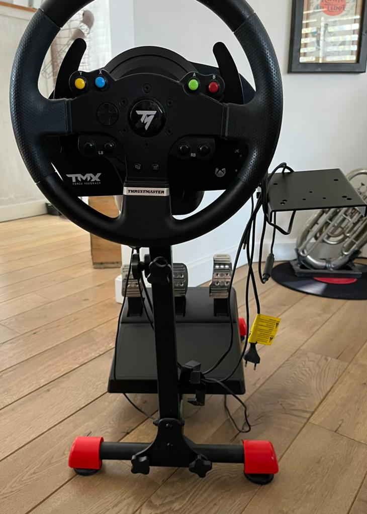 X Box one serie S met trustmaster TMX stuur en pedalen, Enlèvement, Comme neuf, Xbox One