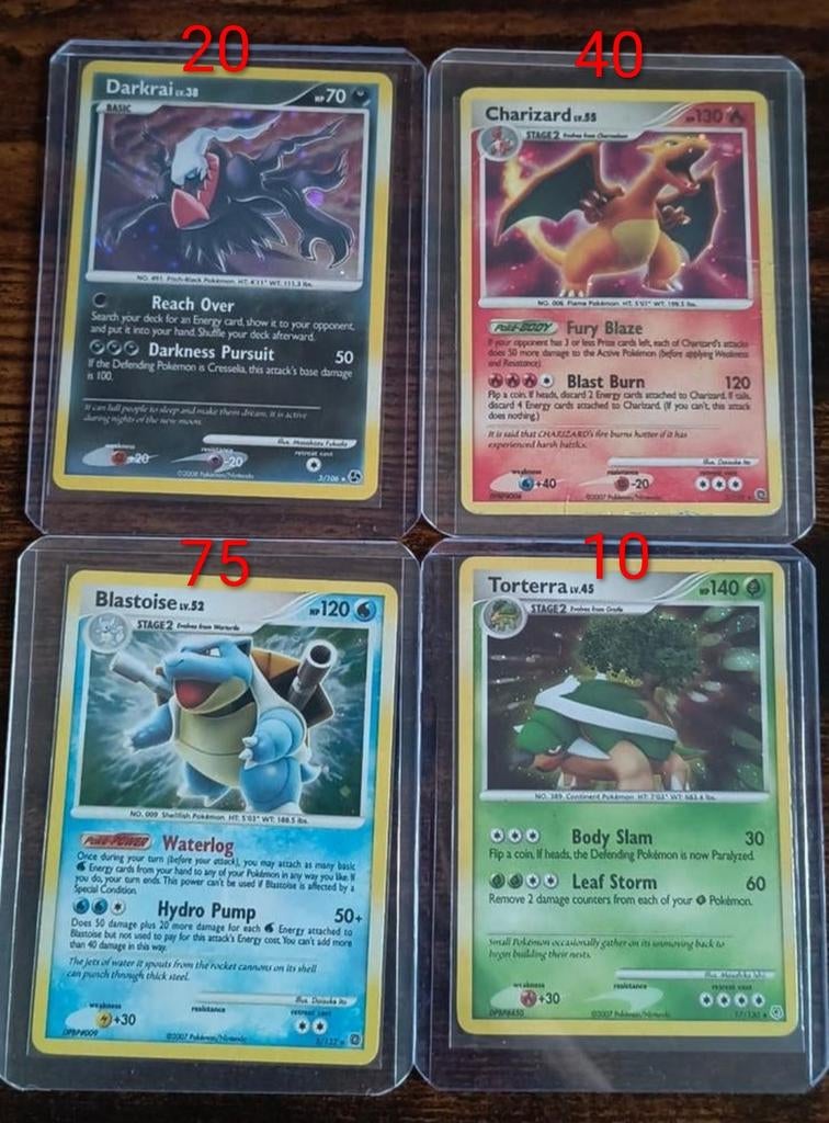 Vintage Pokemon Kaarten: Holo's, Verzenden, Nieuw, Meerdere kaarten, Foil