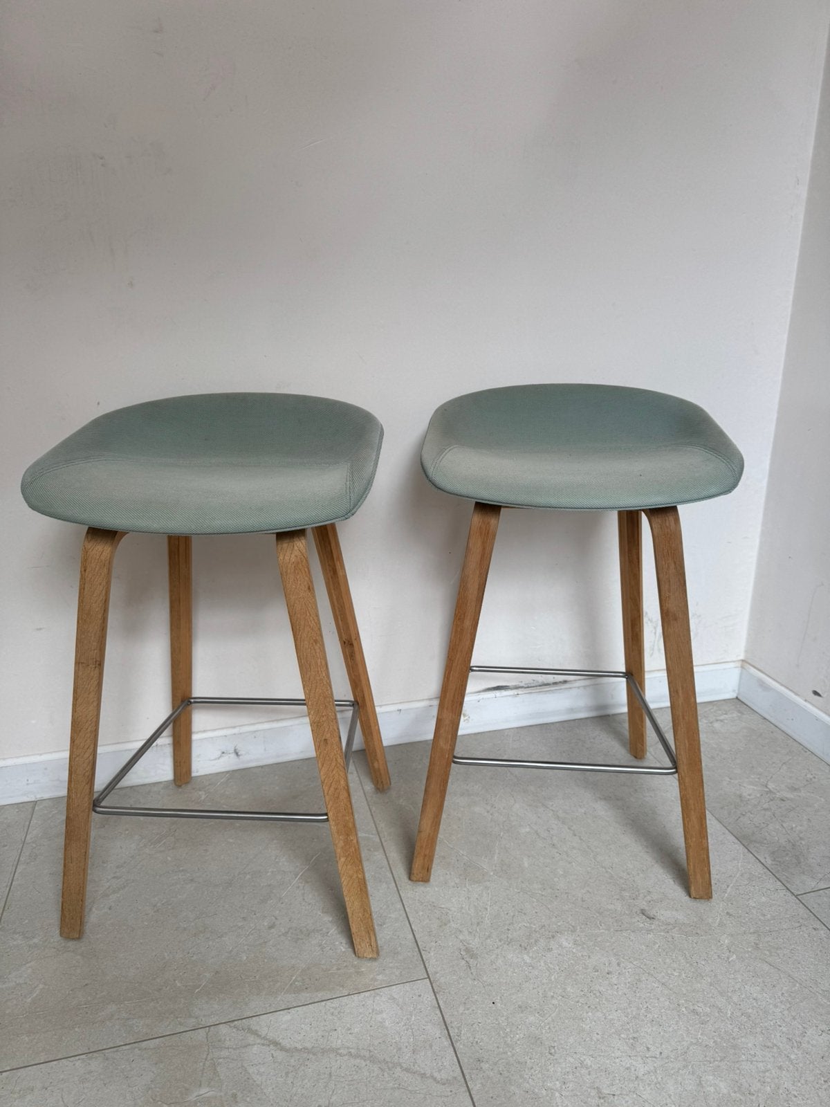 Hay Barkrukken, Huis en Inrichting, Barkrukken, Ophalen, Gebruikt, 60 tot 90 cm, Hout