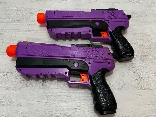Nerf Fortnite DP-E dartblaster, Ophalen of Verzenden, Zo goed als nieuw