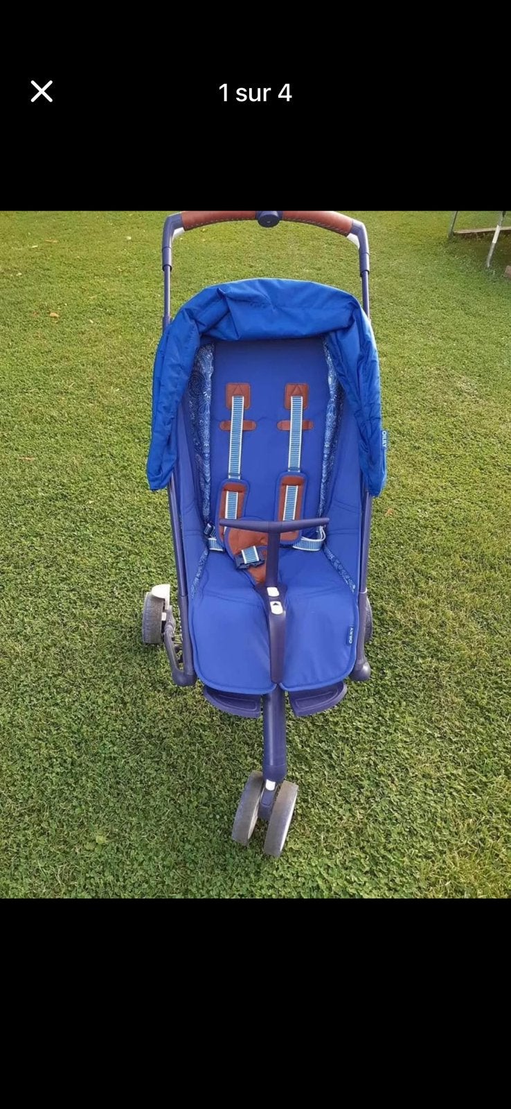 OILILY wandelwagen met wandelstok, Ophalen, Zo goed als nieuw