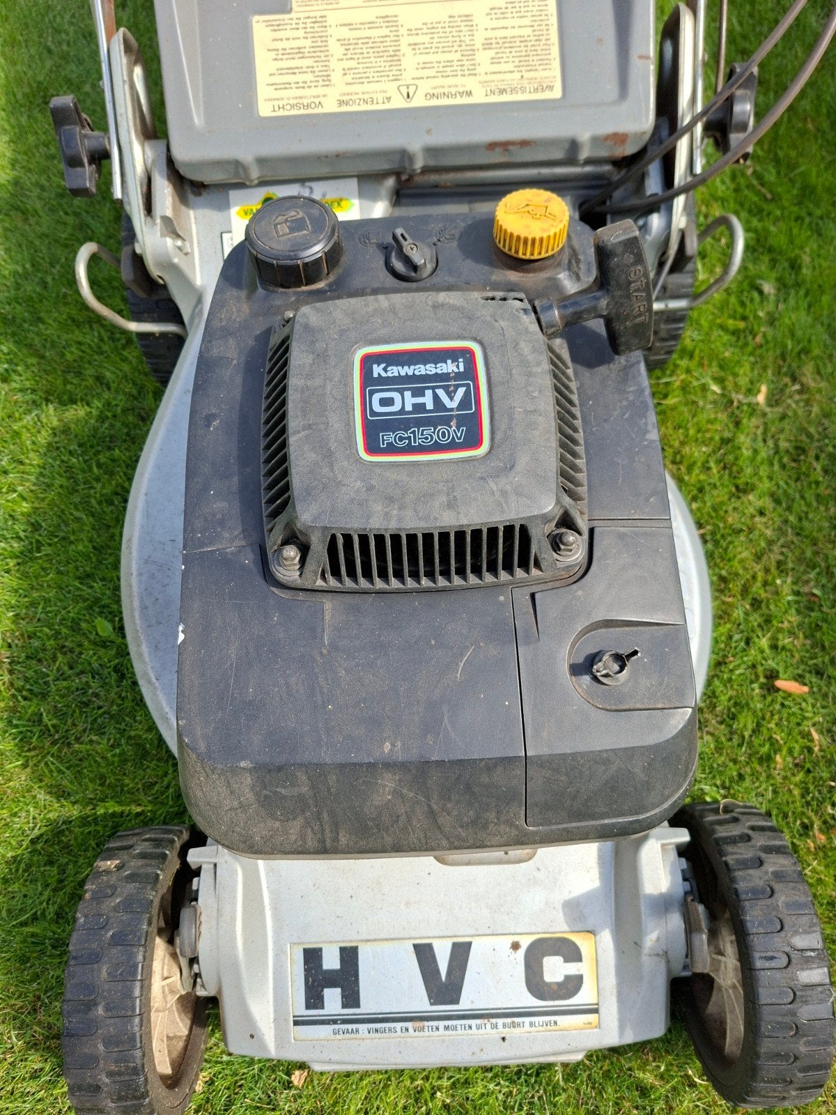 HVC grasmaaier kawasaki motor, Enlèvement