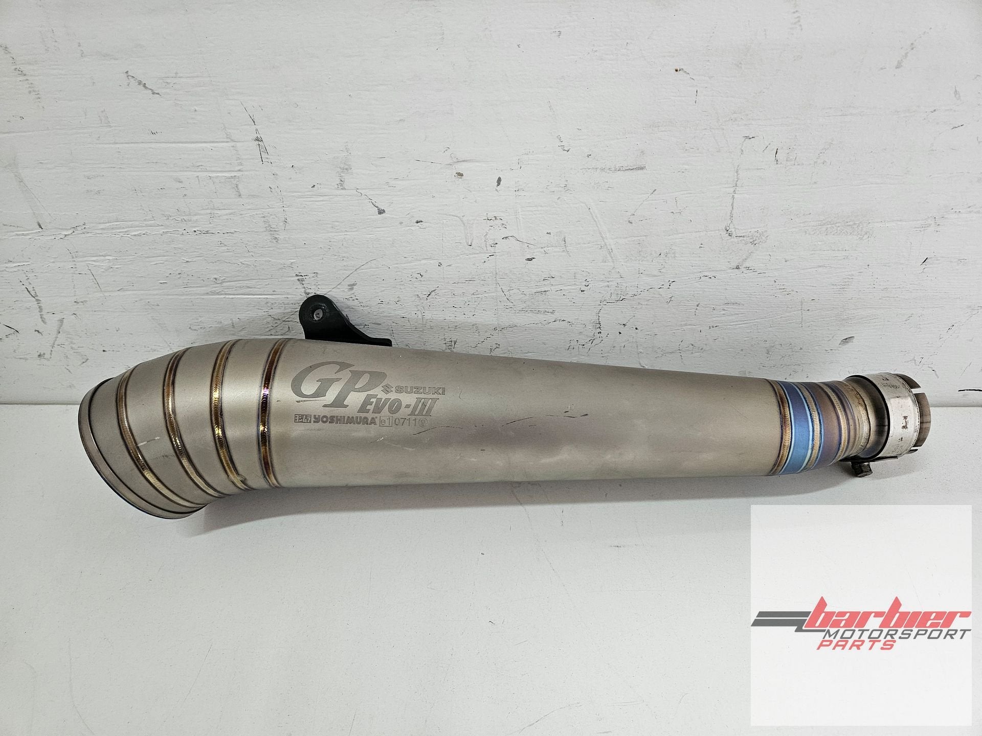 Suzuki GSXR 600 750 Yoshimura GP EVO III Exhaust 08 - 10 K8, Motos, SUZUKI, Enlèvement ou Envoi, YOSHIMURA, Utilisé