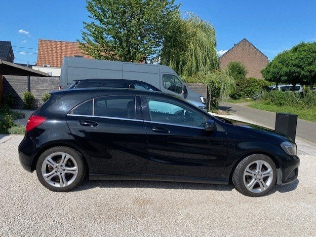 MERCEDES-BENZ A180 CDI, Auto's, Automaat, Euro 5, Zwart, Leder en Stof