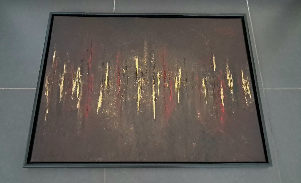Abstract Modern Acryl canvas 60*80cm, Antiek en Kunst, Kunst | Schilderijen | Modern, Ophalen, Gesigneerd, Acrylverf, Abstract