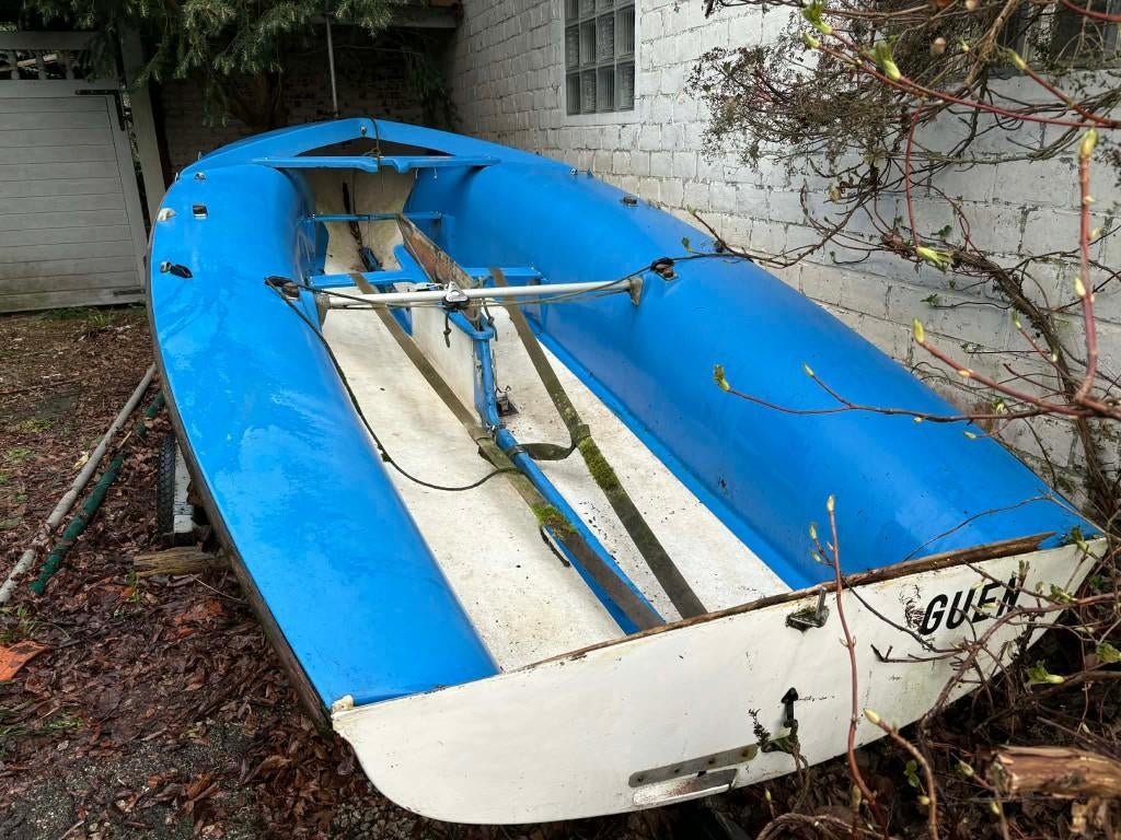 420 Lanaverre zeilboot, Ophalen, Gebruikt