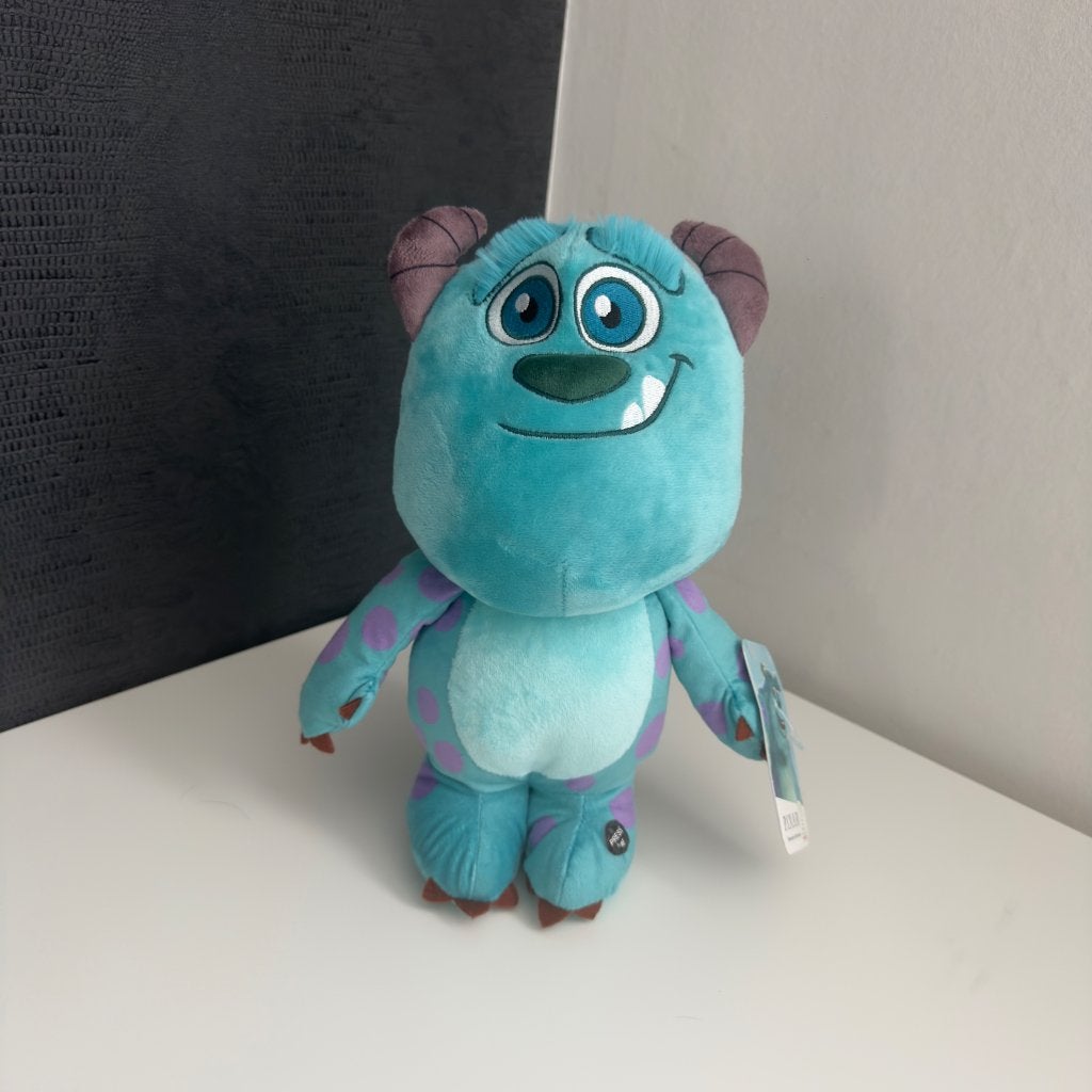 Monsters Inc knuffel Sulley + geluid, Ophalen of Verzenden, Overige figuren, Nieuw, Knuffel
