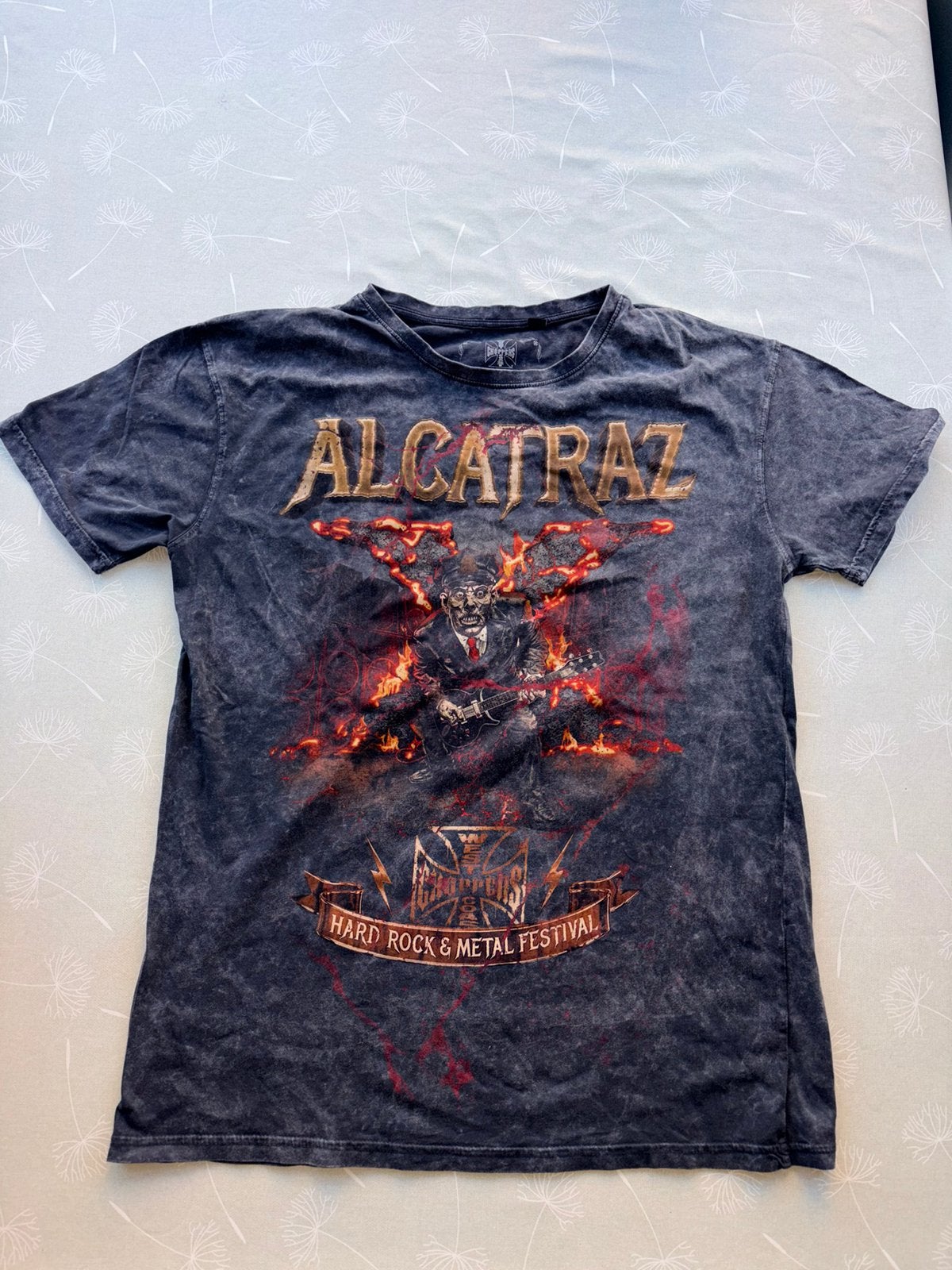 T-shirt Alcatraz 2017 Large, Maat 52/54 (L), Meerkleurig, West Coast Choppers, Ophalen of Verzenden
