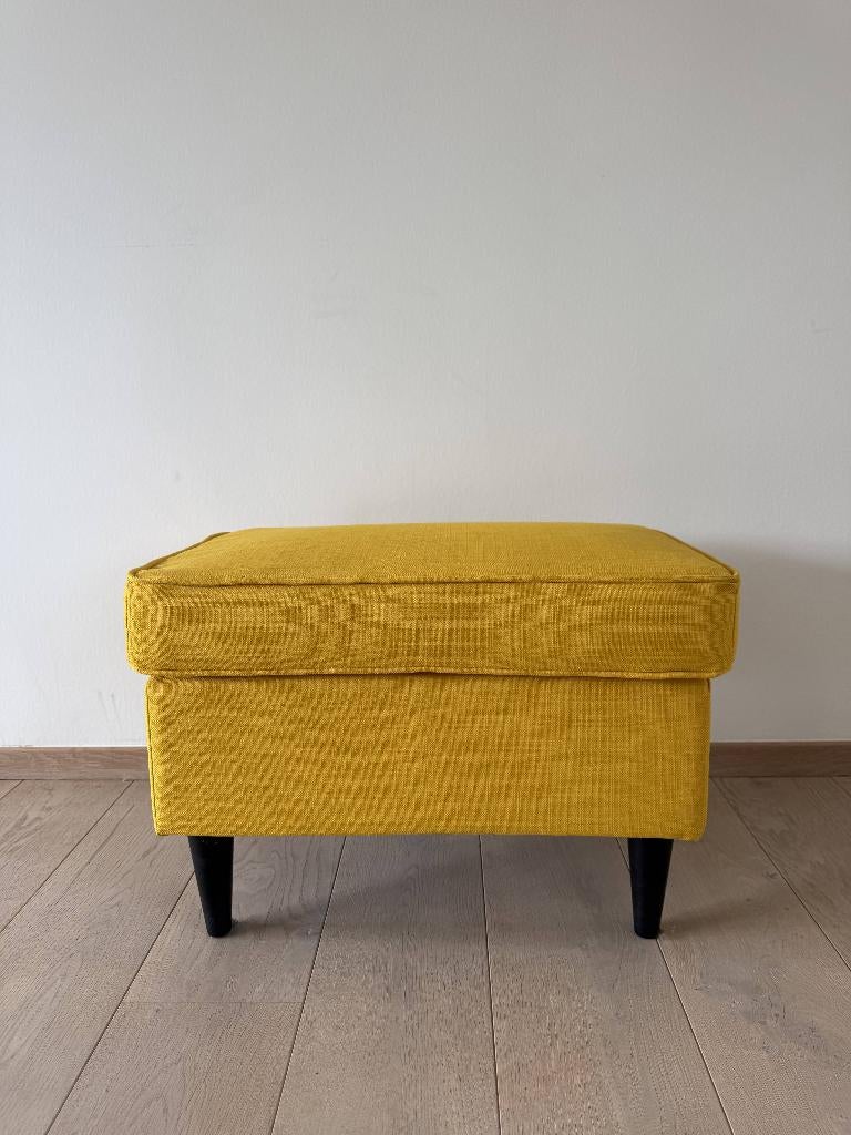 Ikea STRANDMON Voetenbank, prima staat, Huis en Inrichting, Ophalen, Minder dan 75 cm, Zo goed als nieuw, Stof