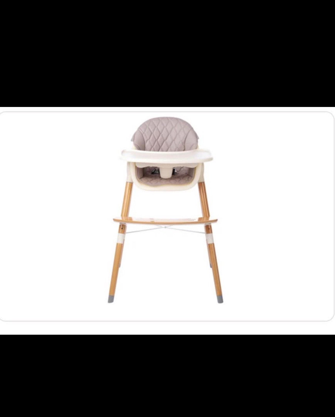 Chaise haute 2-en-1 vaniya, Enlèvement ou Envoi, Comme neuf, Chaise de table