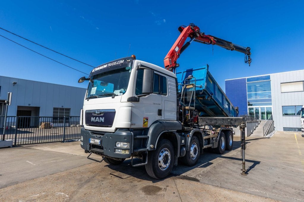 MAN TGS 35.360 BB+ BIBENNE+HMF 18T/m+2EXT, Achat, Entreprise, MAN, Diesel