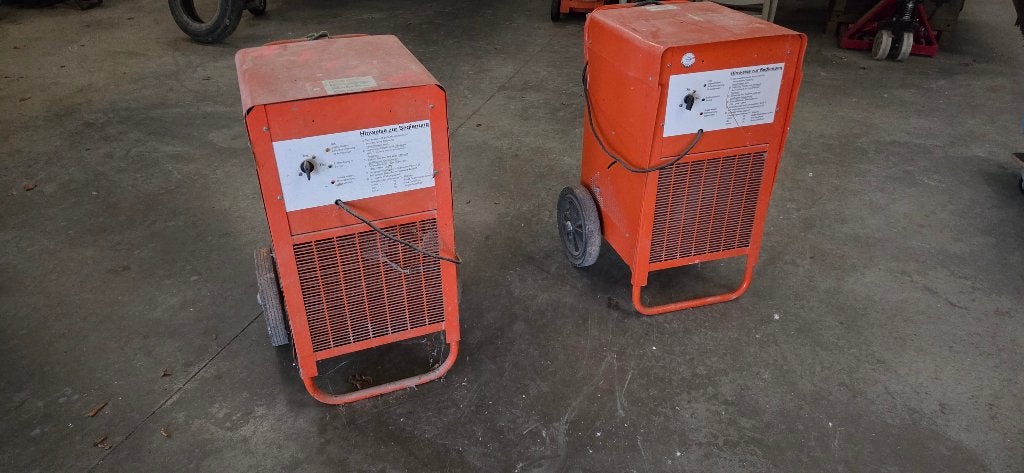 2 Bouwdrogers met ventilator/ kacheltje, Doe-het-zelf en Bouw, Ophalen, Gebruikt, Ventilator en Afzuiger