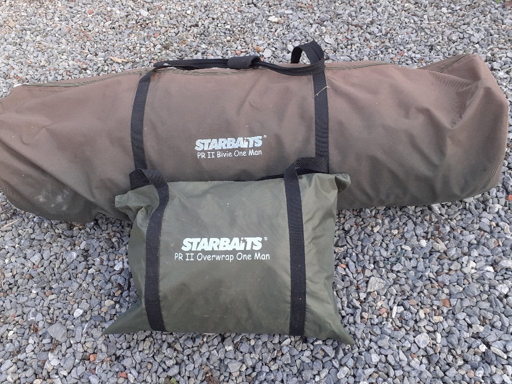 bivy starbaits une place avec surtoile, Watersport en Boten, Hengelsport | Karpervissen, Gebruikt, Complete set, Ophalen of Verzenden