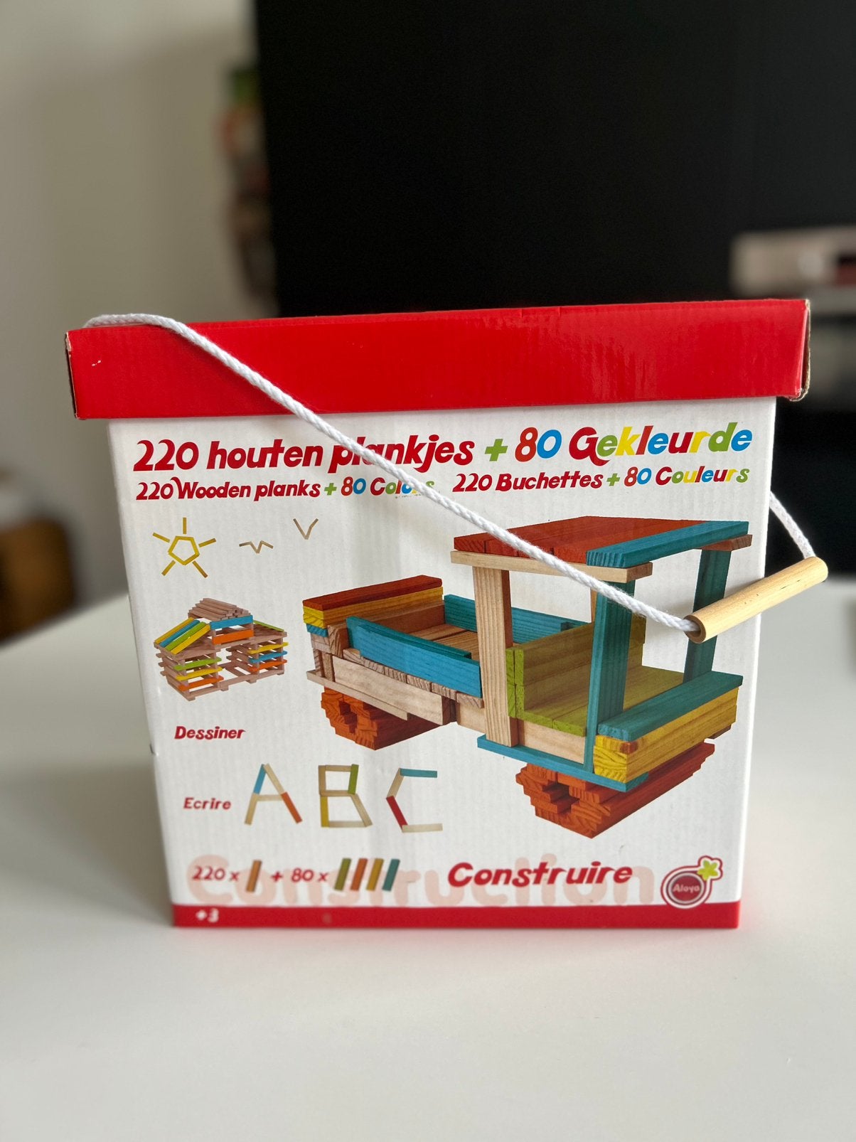 Doos blokken zoals kapla, Ophalen of Verzenden, Zo goed als nieuw, Overige merken