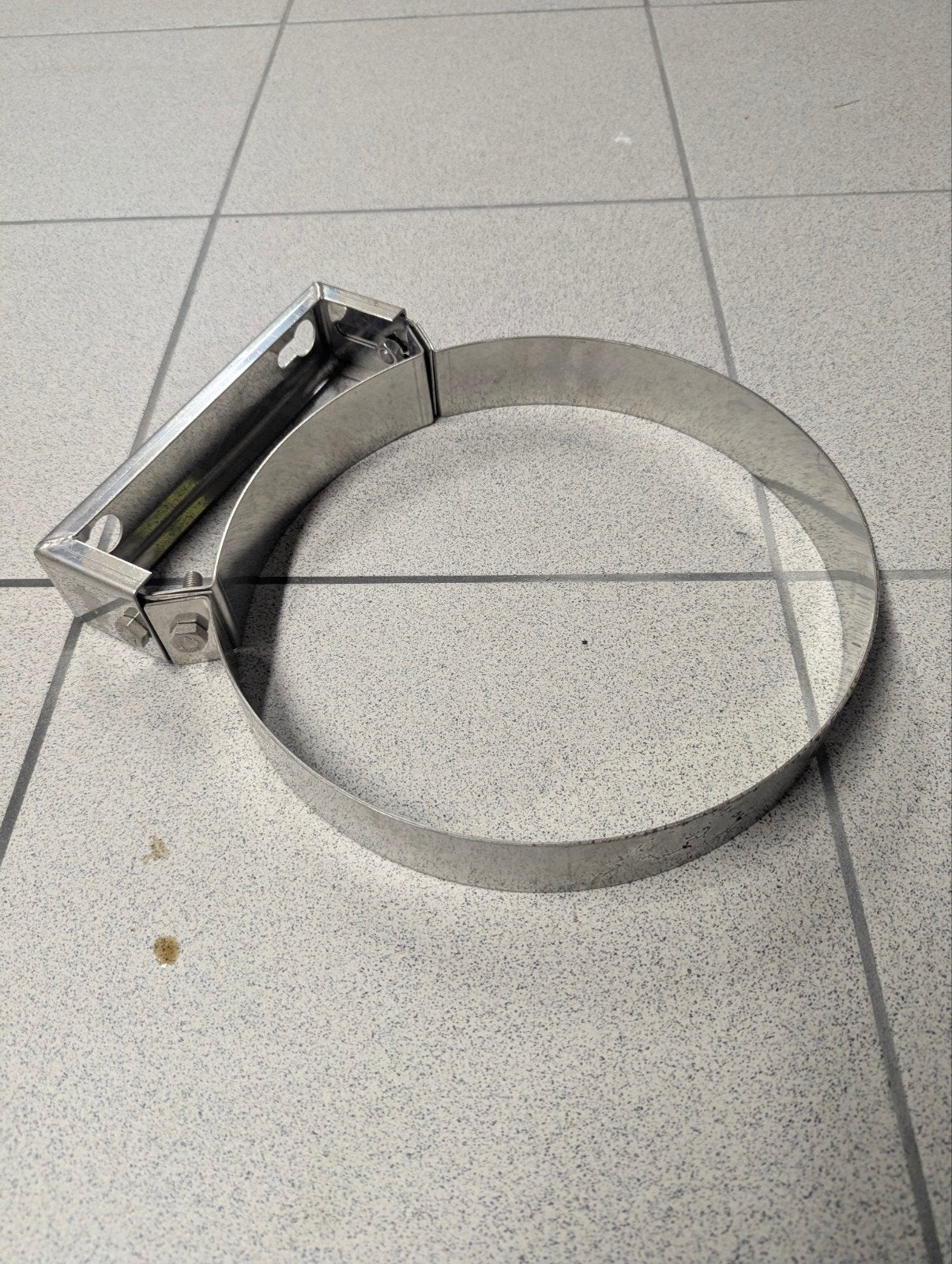 Verstelbare muurbeugel INOX Ø250mm (50-90mm), Ophalen of Verzenden, Inox