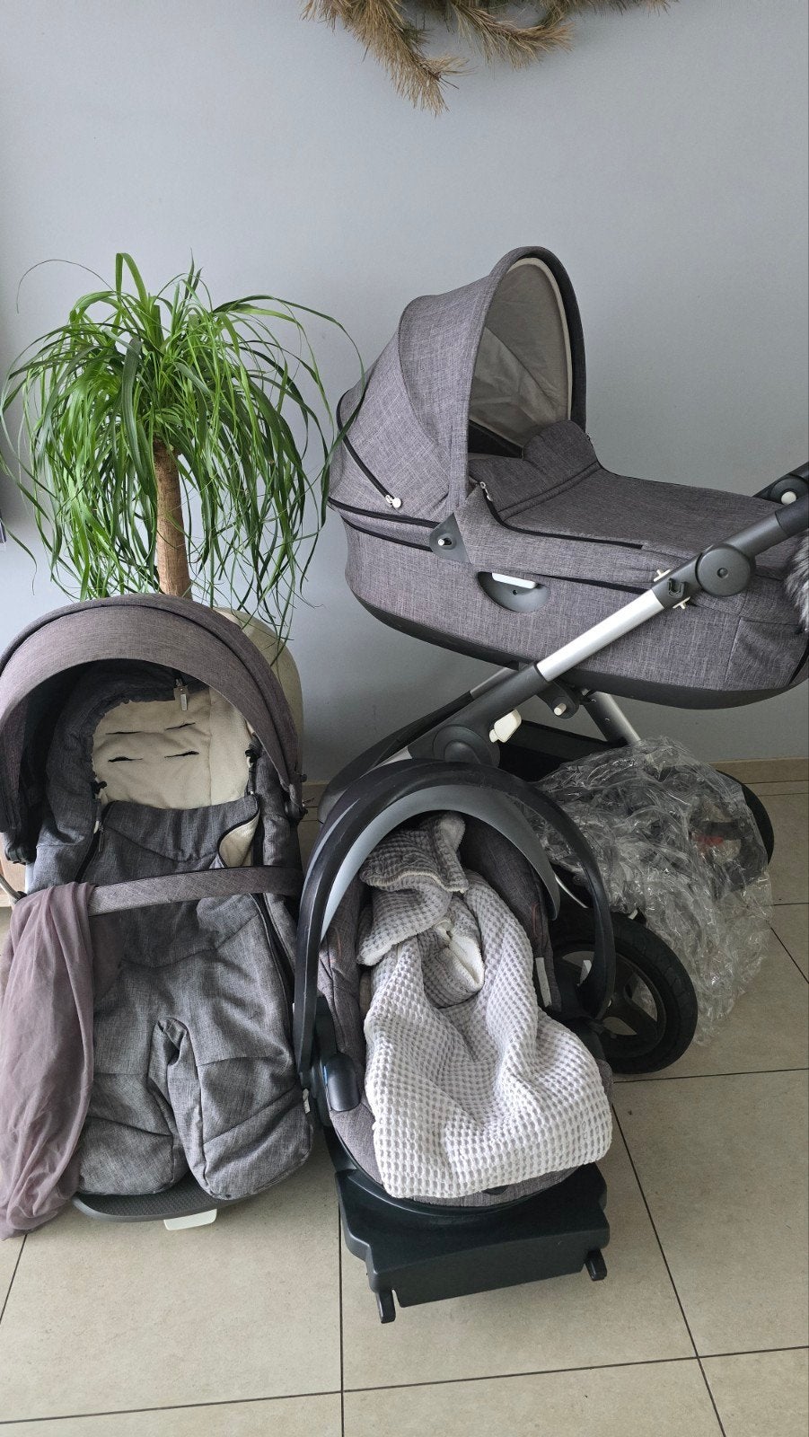 Stokke Trailz Buggy / Kinderwagen incl winterkit en auto-iso, Enfants & Bébés, Enlèvement, Maxi-Cosi, Pneus