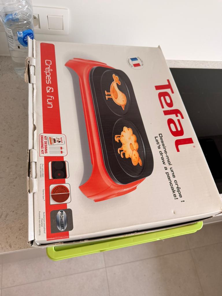 Tefal pannenkoekenset, Ophalen, Zo goed als nieuw