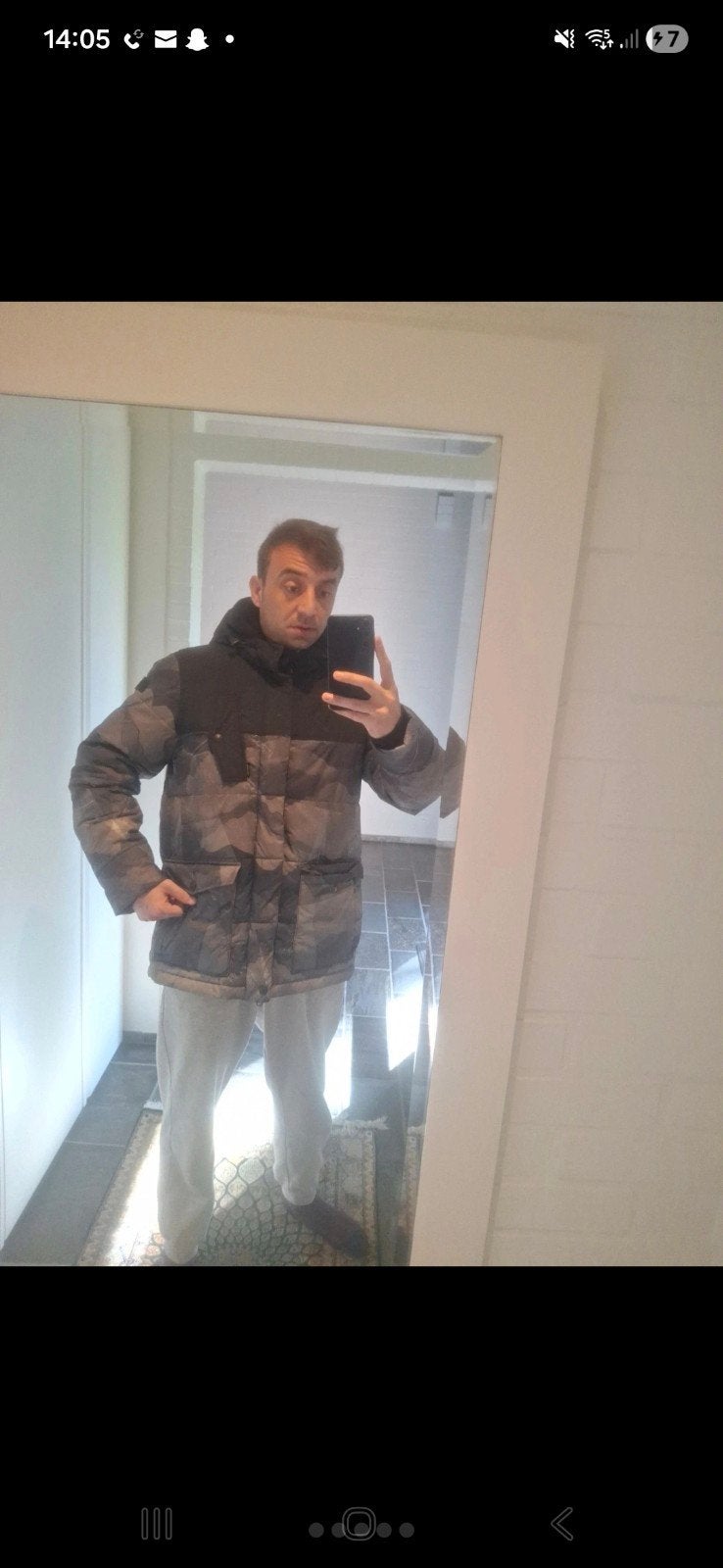 pme camo winterherfst jas, Kleding | Heren, Ophalen, Zo goed als nieuw, PME Legend, Meerkleurig