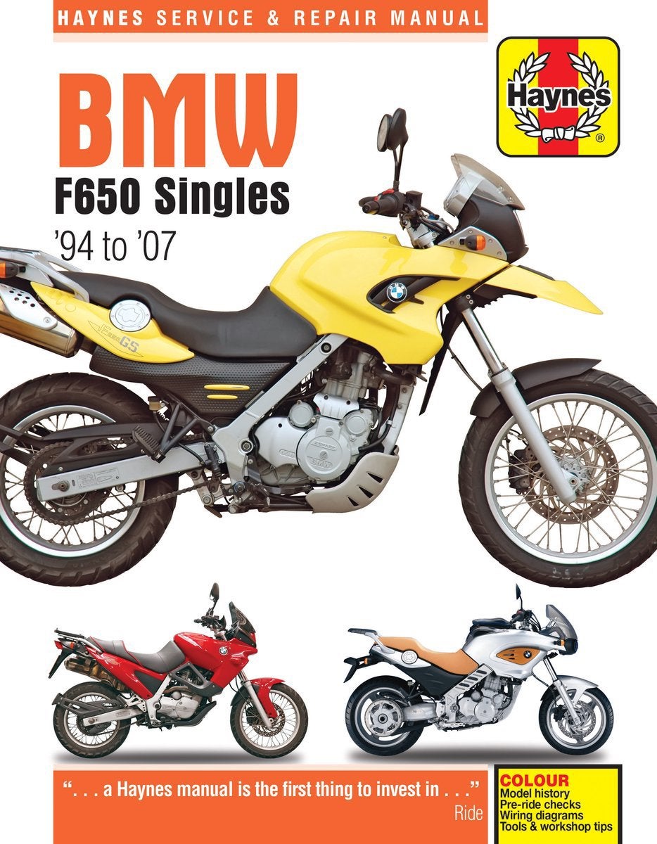 GEZOCHT - Haynes Manual BMW F650, Boeken, Ophalen