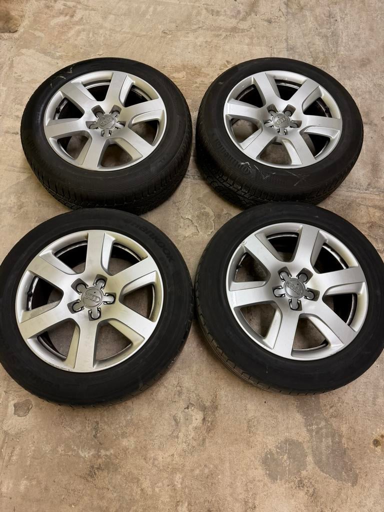4 Jantes Audi A6 C7 2017, Enlèvement, Pneus hiver, Pneu(s)