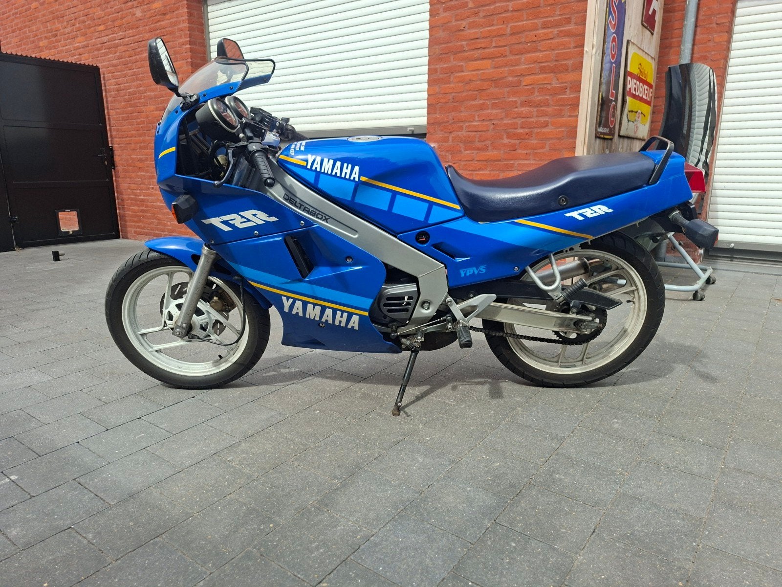 1989 Yamaha TZR125 2RL bleu, Occasion, 125 cm³, Permis Moto A2 minimum, 12 à 35 kW