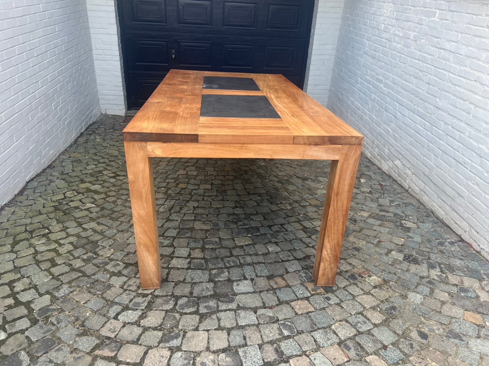Tafel eetkamer met 6 stoelen, Huis en Inrichting, Ophalen, Zo goed als nieuw