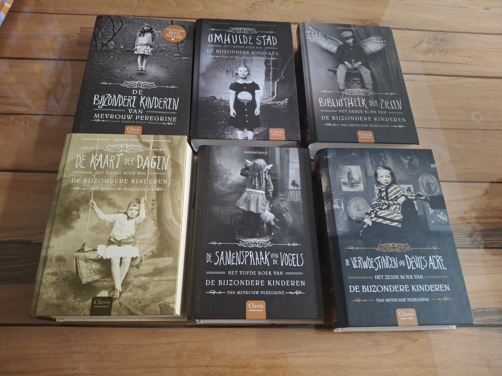 6-delige reeks De Bijzondere Kinderen van Mevrouw Peregrine, Livres, Fantastique, Enlèvement ou Envoi