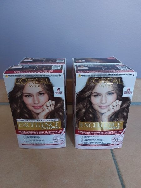 L'Oreal Excellence haarkleur 6 en 5.5, Ophalen, Nieuw, Overige typen