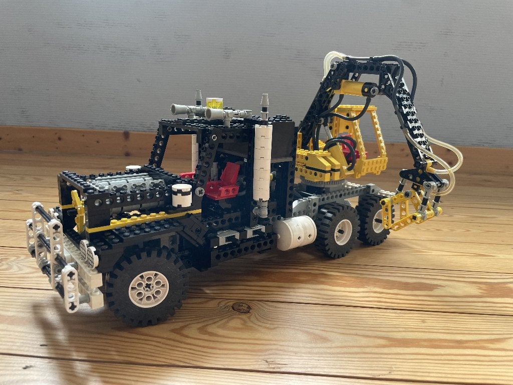 LEGO 8868 Air Tech Claw Rig, Ophalen of Verzenden, Inclusief instructies, Complete set, Lego