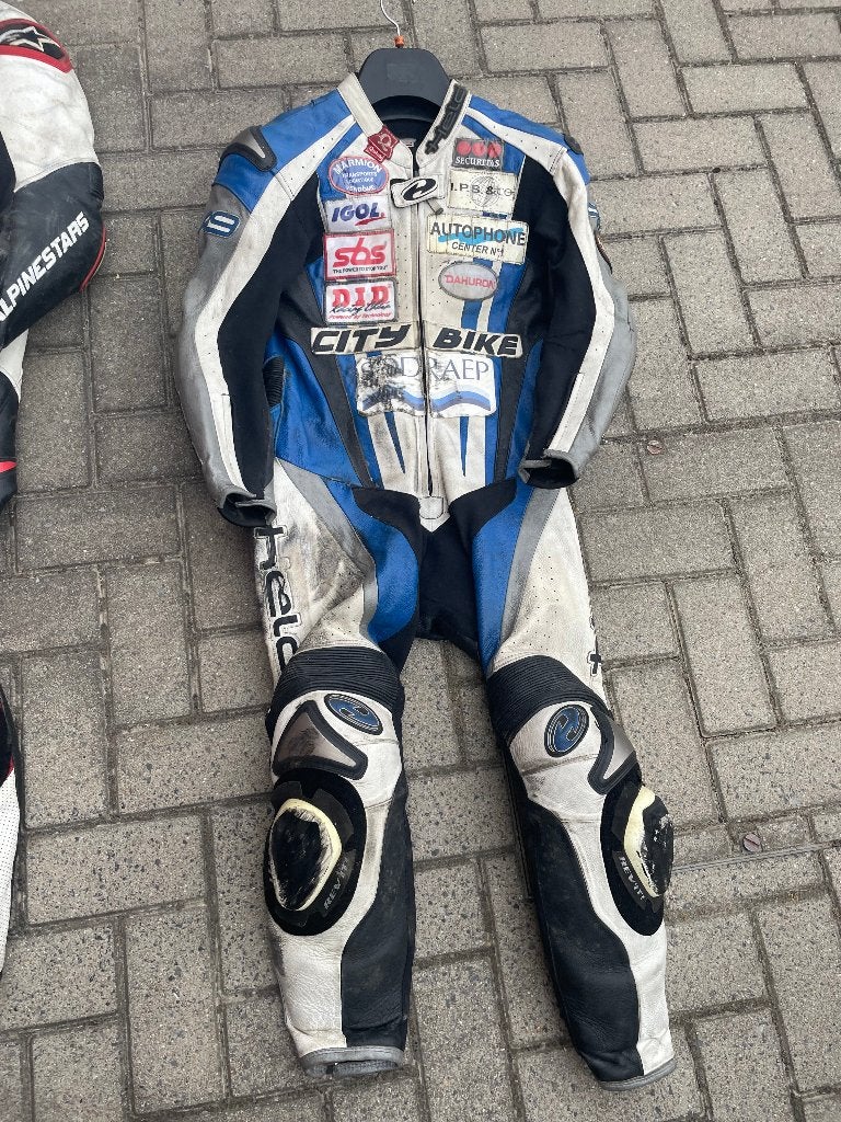 Cuir Combinaison Moto 165/172cm, Motos, Enlèvement ou Envoi, Seconde main, Hommes, Combinaison