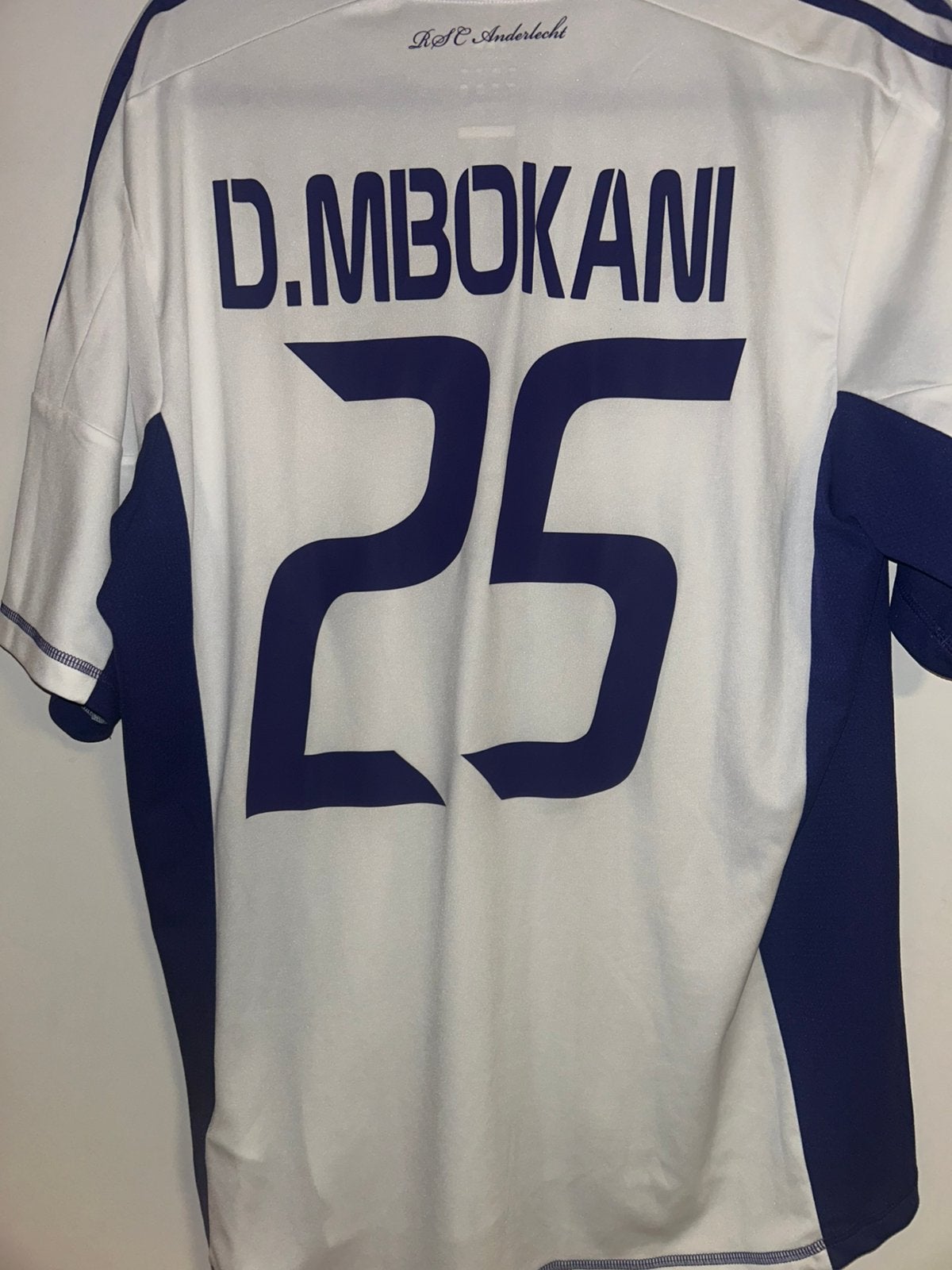 Rsca anderlecht mbokani shirt L, Ophalen of Verzenden, Zo goed als nieuw, Shirt