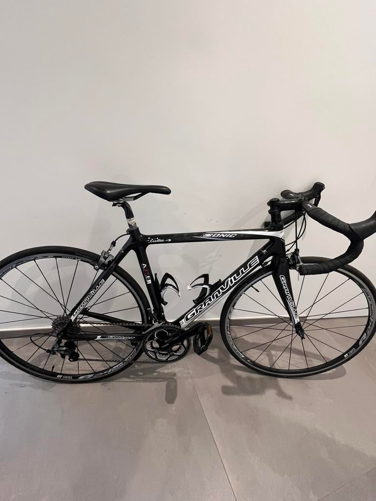 Full carbon koersfiets, Enlèvement, Comme neuf, Carbone
