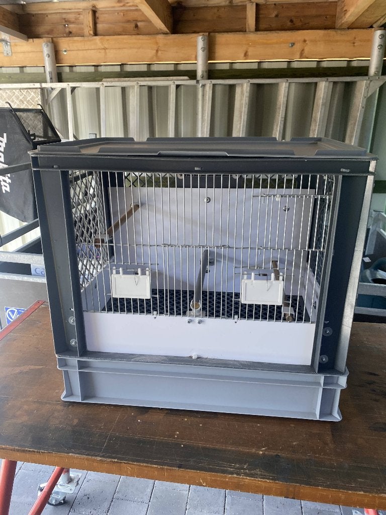 VOGELKOOI  VOLLEDIG  PVC, Dieren en Toebehoren, Ophalen, Nieuw, Kunststof, Vogelkooi