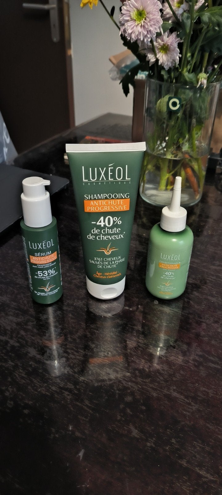 Set van 3 Luxéol behandelingen voor progressief haarverlies, Ophalen, Zo goed als nieuw
