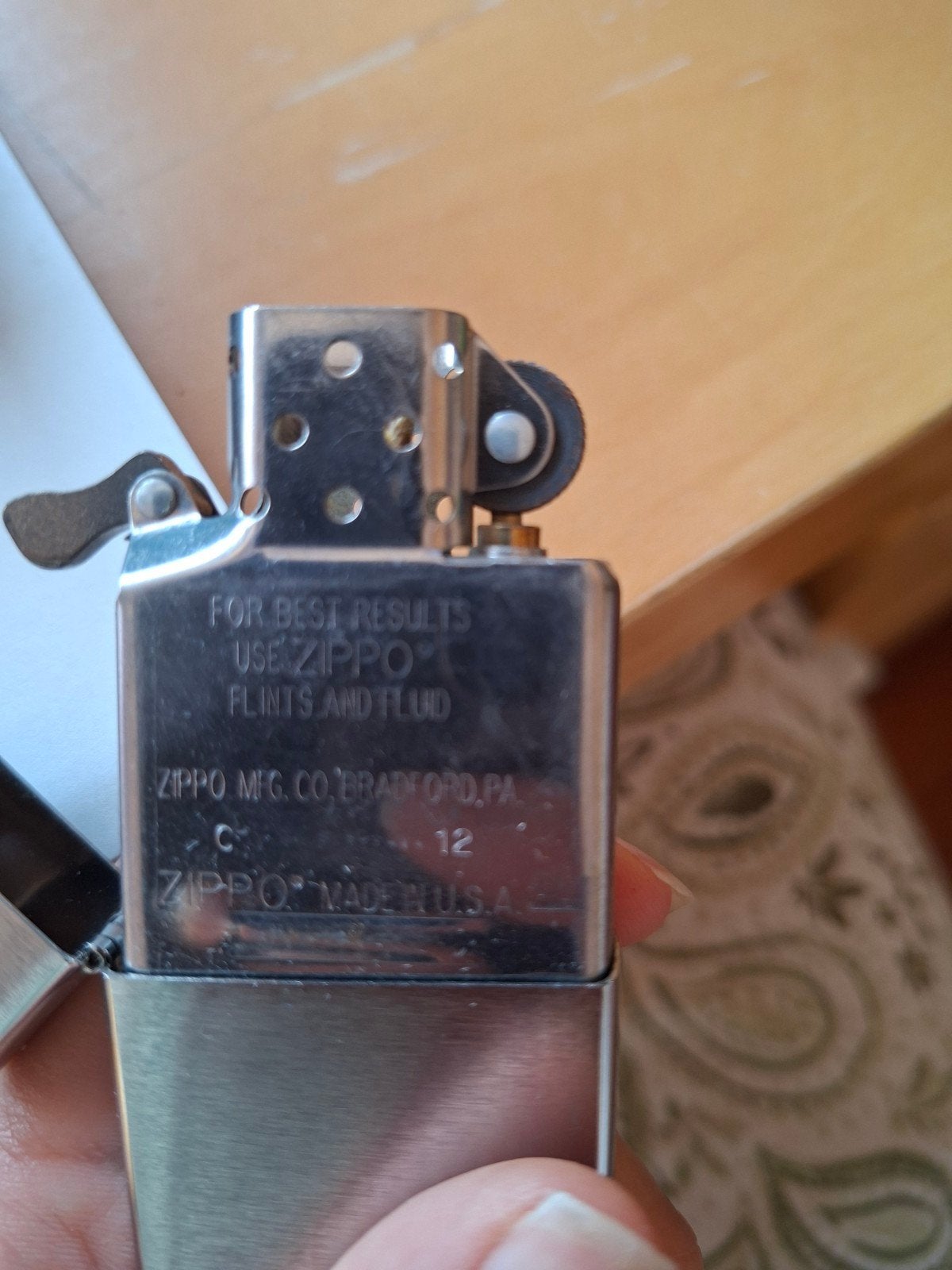 Briquet Zippo, Enlèvement, Comme neuf, Briquet