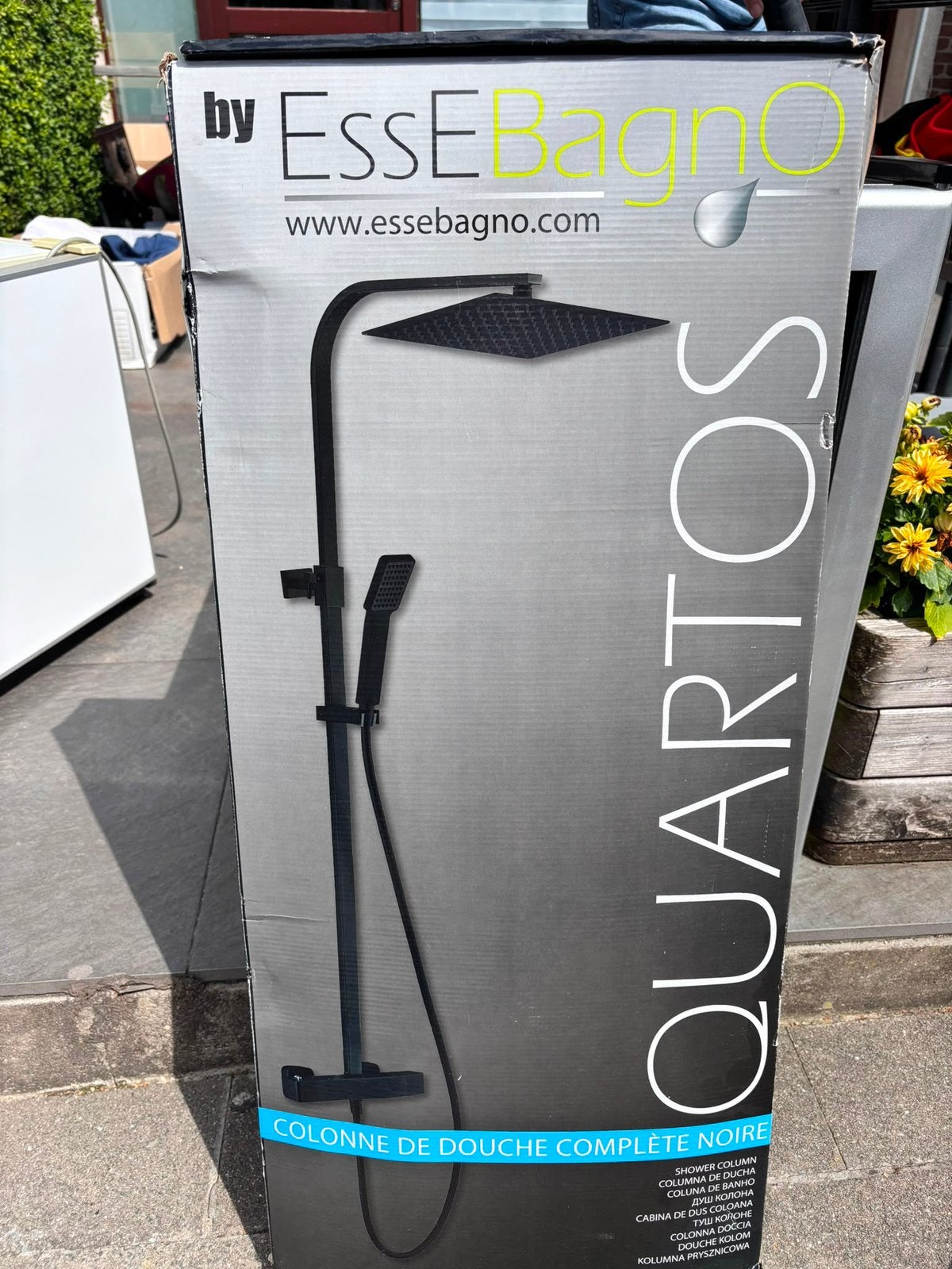 Colonne de douche, Bricolage & Construction, Sanitaire, Comme neuf, Douche, Enlèvement ou Envoi