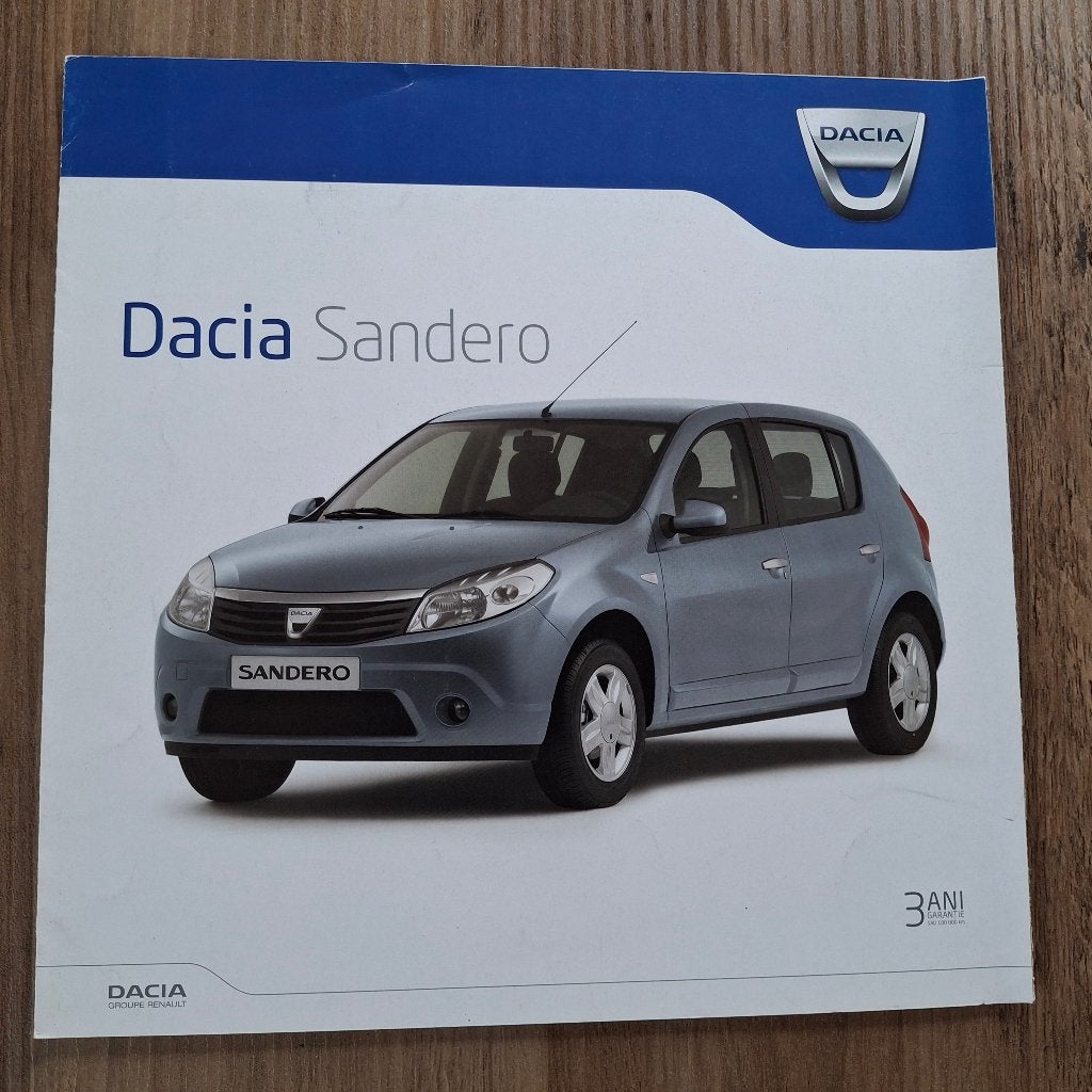 DACIA  SANDERO      SEPTEMBRE 2008, Livres, Enlèvement ou Envoi, Neuf, Autres marques