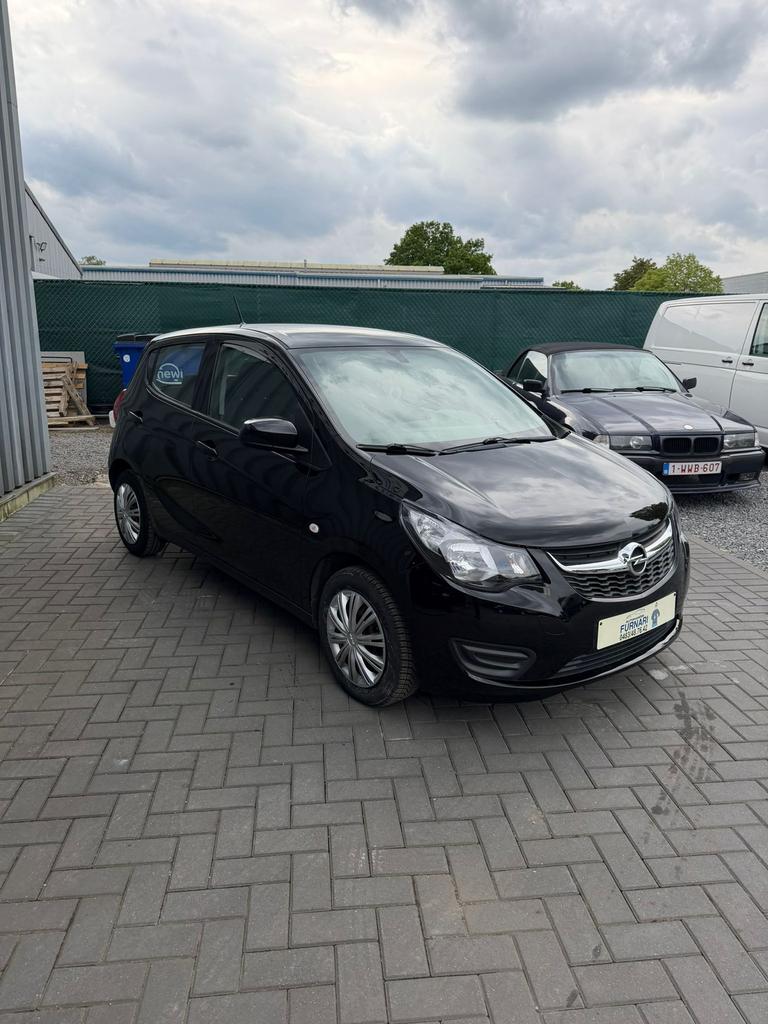 Opel Karl benzine 1.0 gekeurd met garantie, Auto's, Voorwielaandrijving, Stof, Euro 6, Zwart