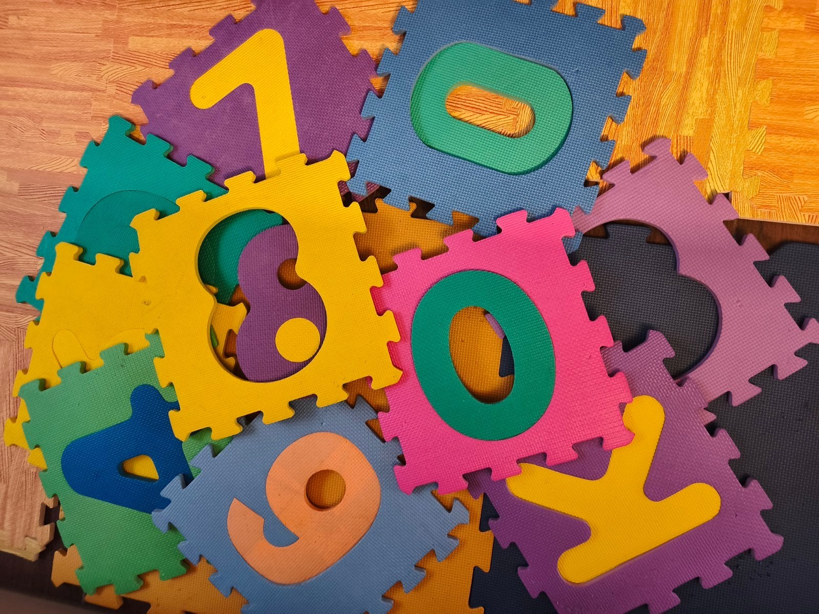 10 Foam Puzzelmatten – Ideale speelvloer (30x30 cm), Ophalen