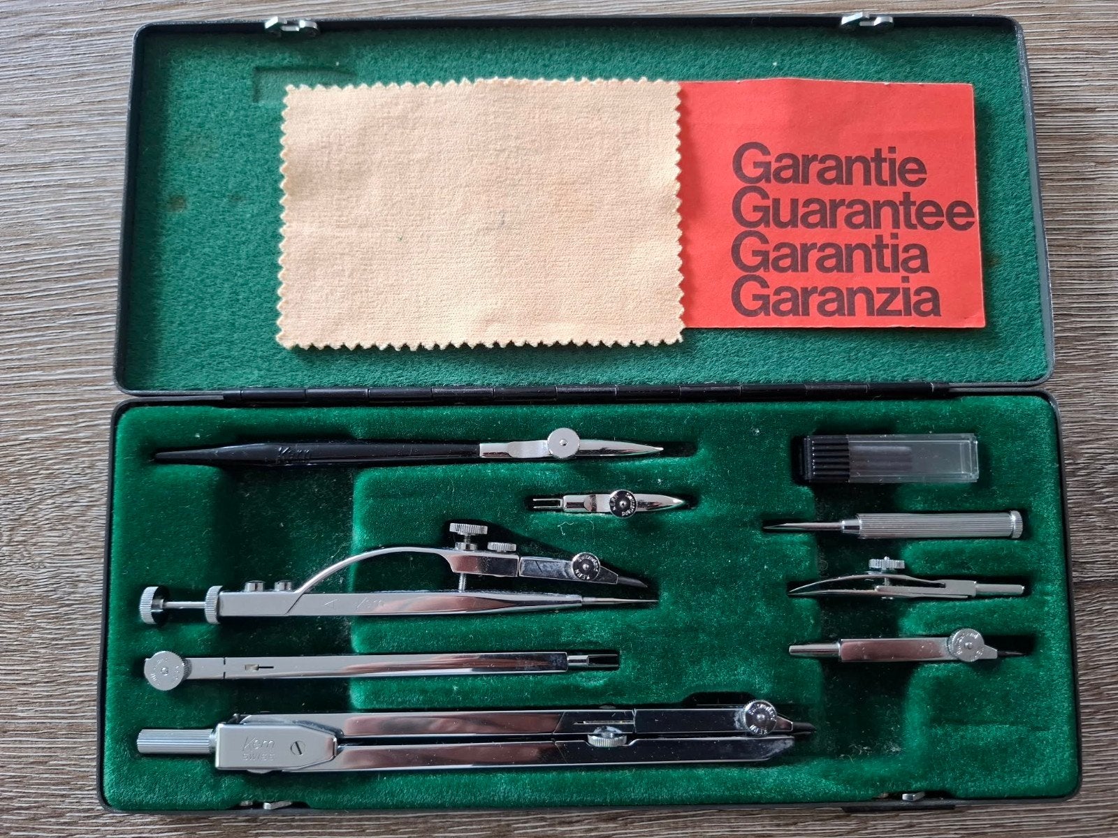 jeu de caractères techniques vintage (ensembles de boussoles, Enlèvement ou Envoi, Swiss, Utilisé, Kern