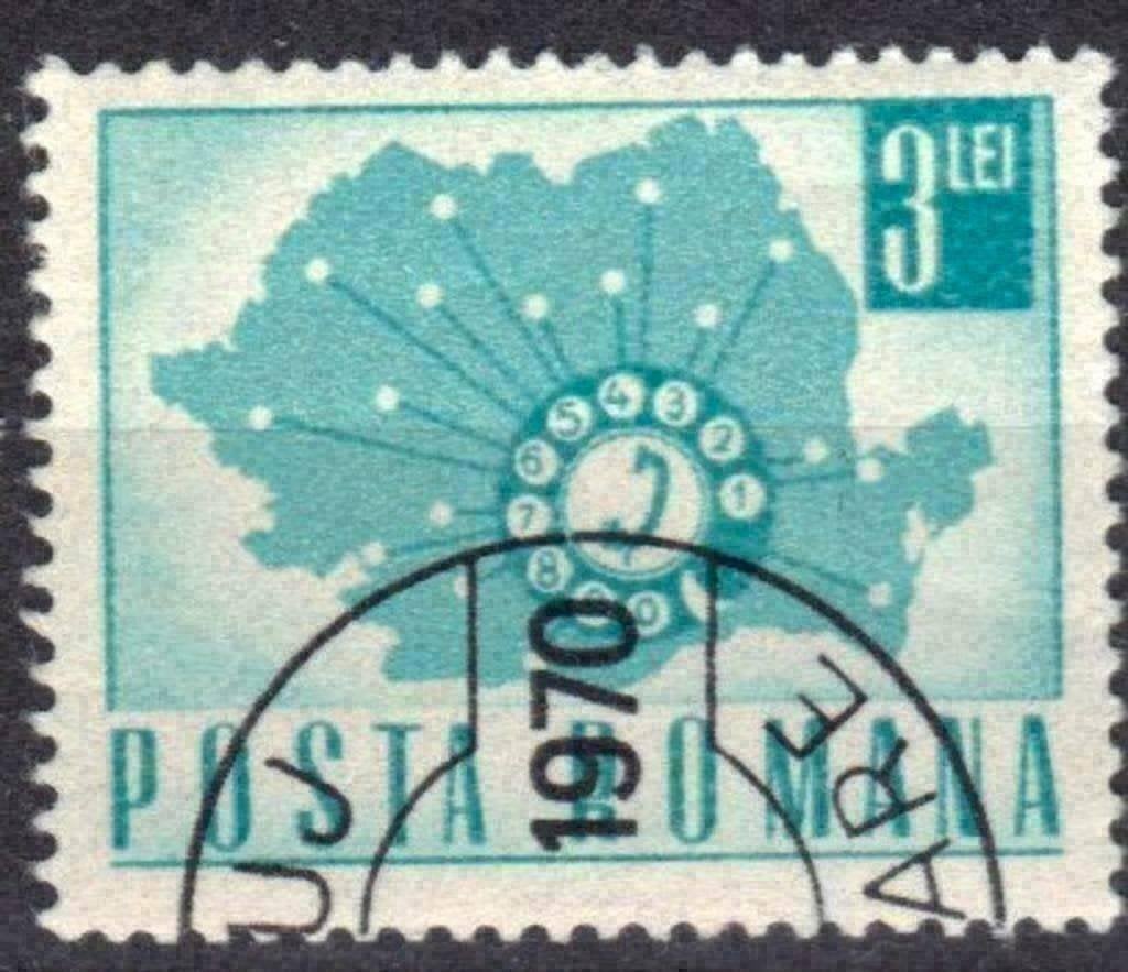 Roemenie 1967/1968 - Yvert 2366 - Post en Verkeer (ST), Verzenden, Gestempeld