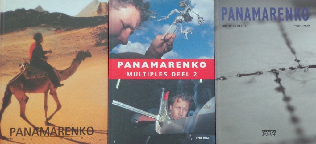 PANAMARENKO / MULTIPLES 1 + 2 +3 / 3 KUNSTBOEKEN / 30x22cm, Antiquités & Art, Art | Lithographies & Sérigraphies, Numéroté, Enlèvement ou Envoi