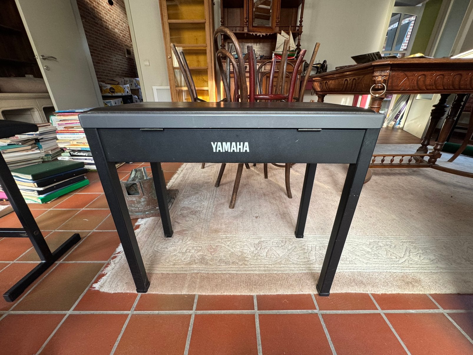 Originele Yamaha pianobank / pianostoel met opbergvak, Enlèvement, Comme neuf