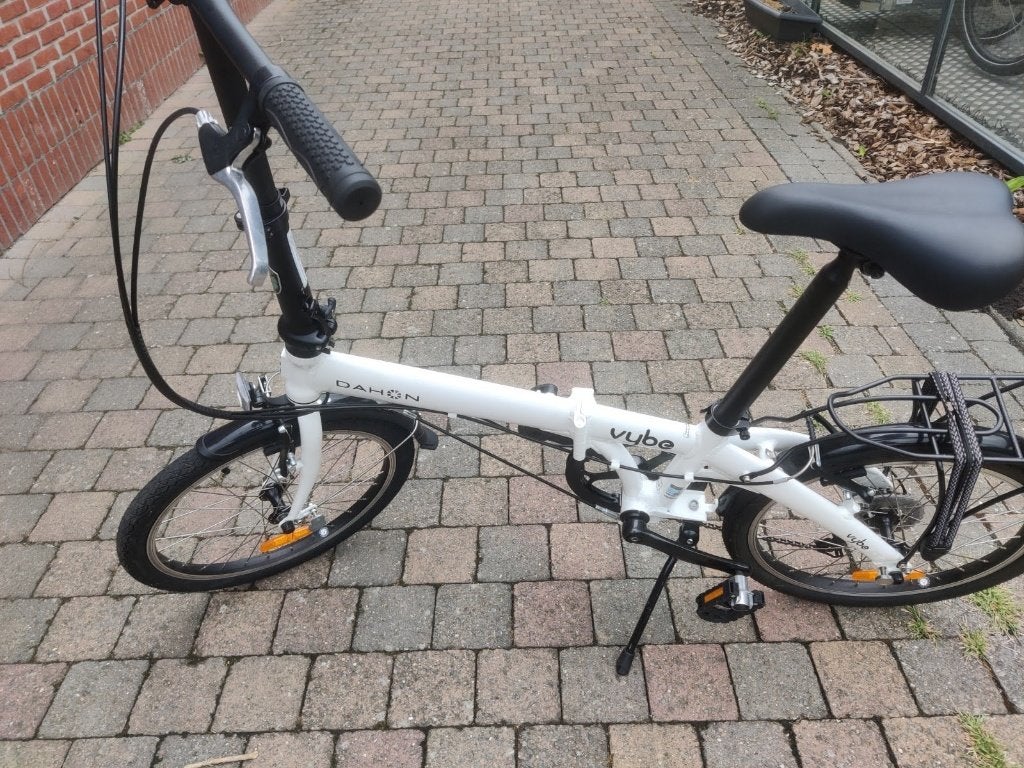 Dahon Vibe vouwfiets 7V wit, Vélos & Vélomoteurs, Vélos | Vélos pliables, Vitesses, Frein sur jante, 18 à 20 pouces, Comme neuf