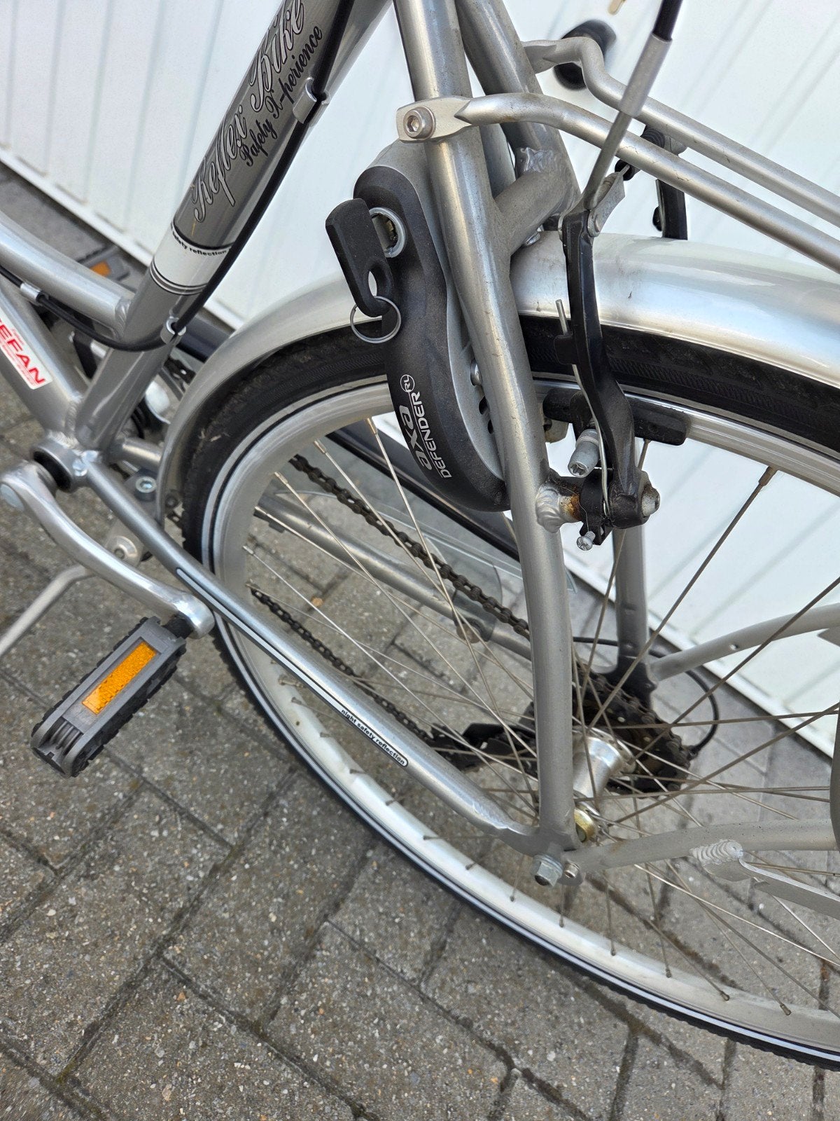 Oxford damesfiets met 7versnellingen, Ophalen