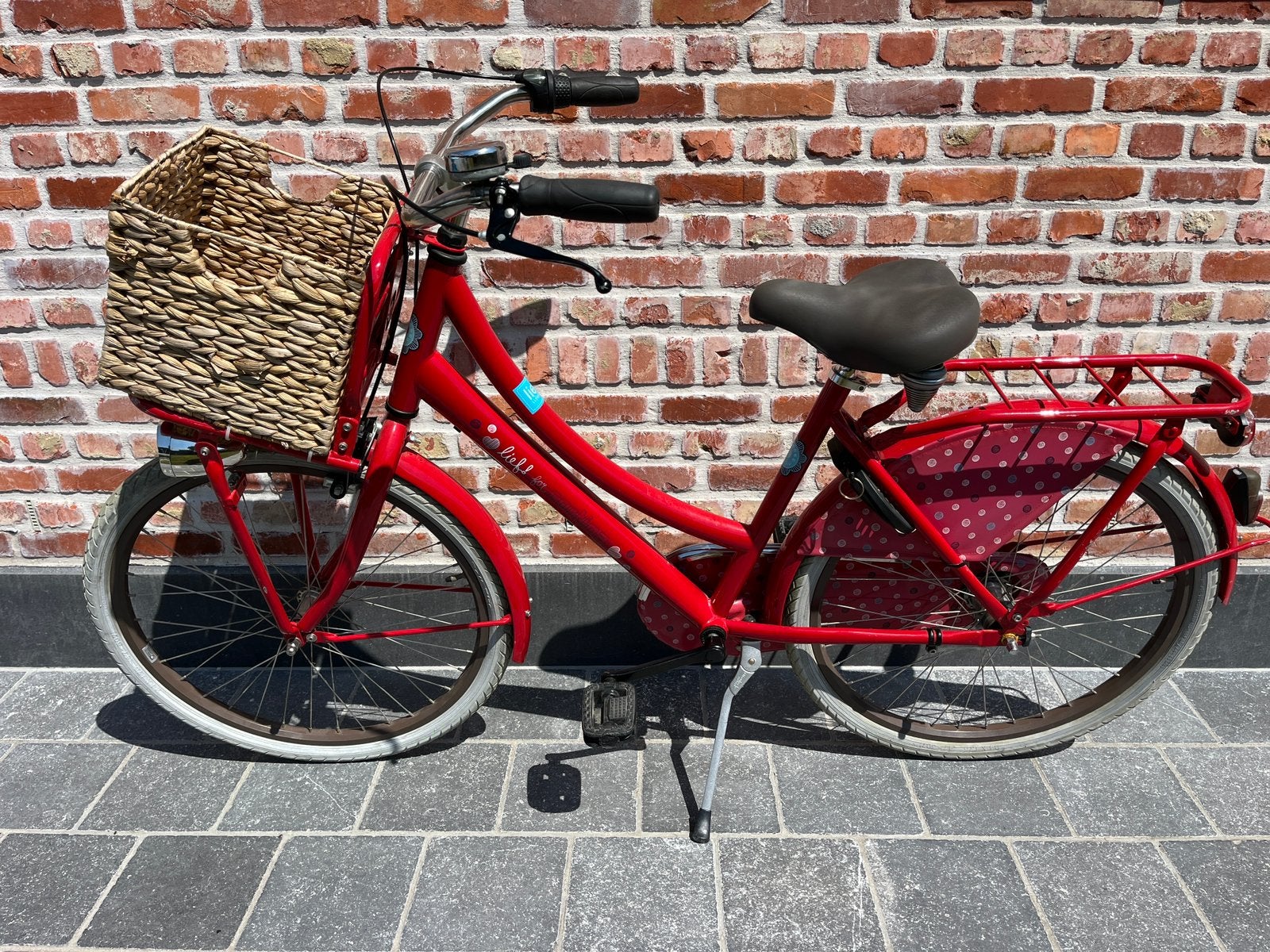 Cortina meisjes fiets model Lief 24 inch., Ophalen, Terugtraprem, 24 inch, Versnellingen